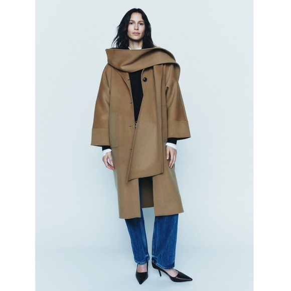 Zara Jackets & Blazers - ZARA DOUBLE SIDED WOOL COAT